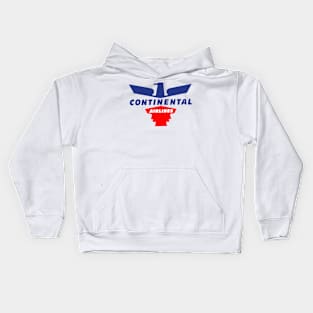 Continental Airlines Retro Kids Hoodie